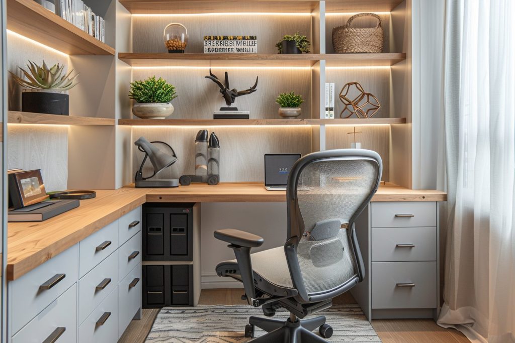 Mobilier de bureau pour petits espaces : solutions créatives et élégantes