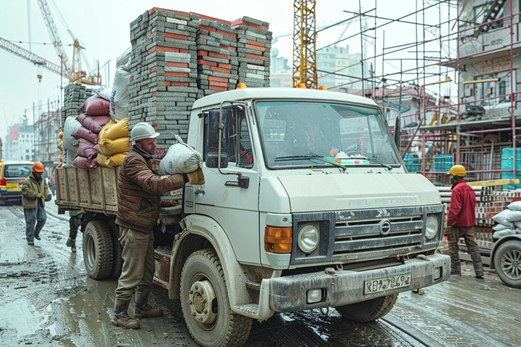 Explorer les tendances actuelles dans le transport des matériaux de construction