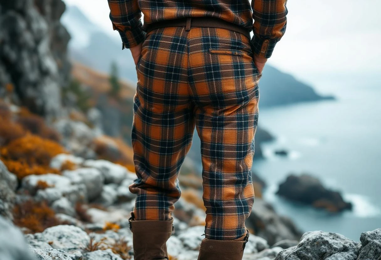 L’âme du voyageur : porter le pantalon écossais au bout du monde