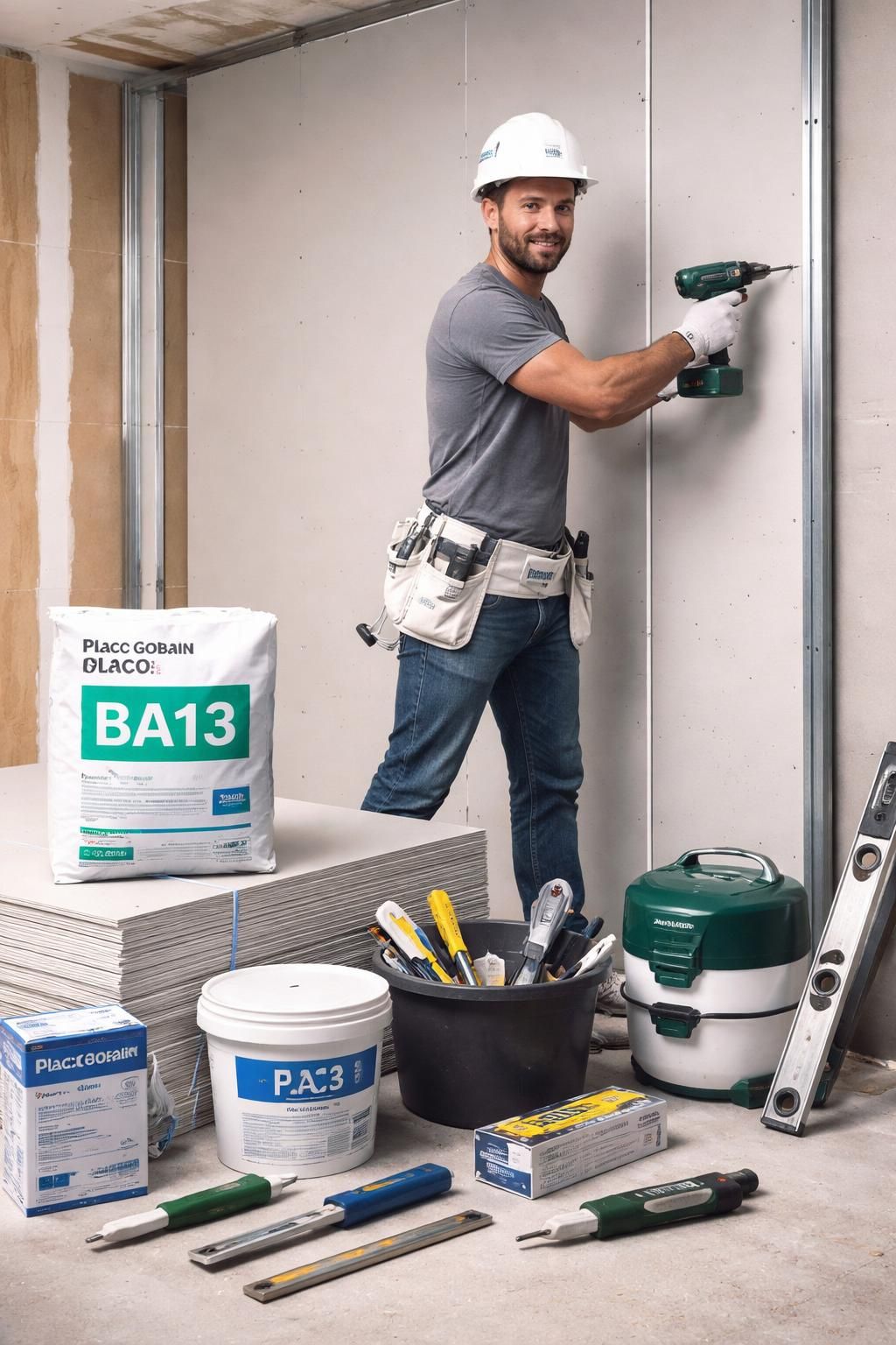 découvrez notre tutoriel détaillé pour monter une cloison en placo ba13 avec les conseils de placo saint-gobain. guide étape par étape pour un chantier réussi.