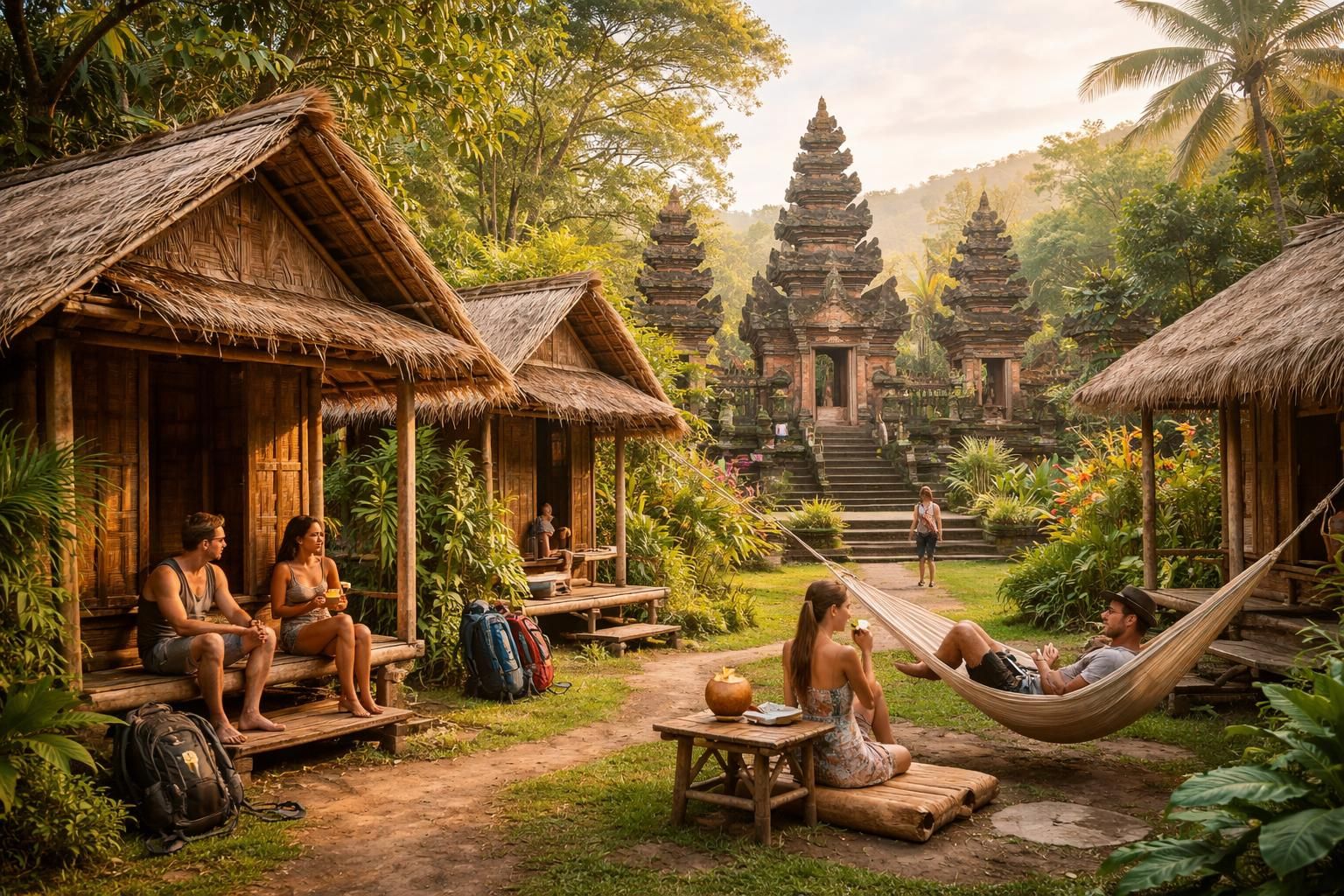 Voyager à Bali en petit budget avec hébergements locaux et temples gratuits