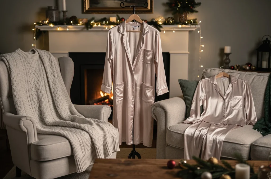 Pull jacquard, robe scintillante ou pyjama cosy : quelle tenue choisir pour vivre la magie de noël avec style ?